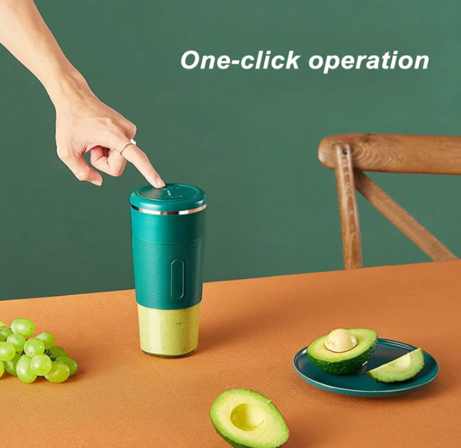 Prenosni USB mini blender – Mini mešalnik za sadje, smoothije in koktajle na poti - Image 7