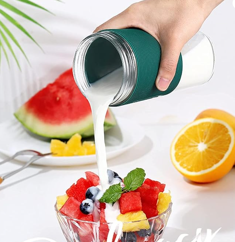 Prenosni USB mini blender – Mini mešalnik za sadje, smoothije in koktajle na poti - Image 3